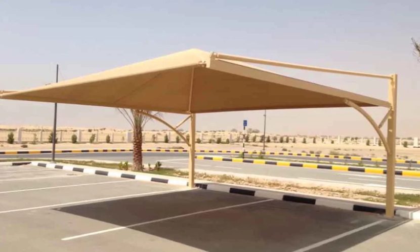 مظلات سيارات حديد مودرن